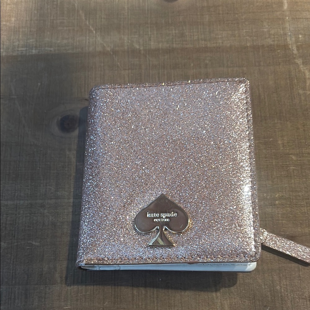 Kate Spade Sparkling Rose Gold Card Holder